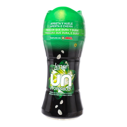 Lenor Unstoppables Perlas de Perfume para la Ropa con Perfume de Ariel, Potenciador de Fragancia para Lavadora, Frescor Duradero, 195 g