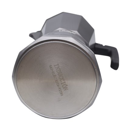 Moka Aluminum Coffee Maker for Induction 