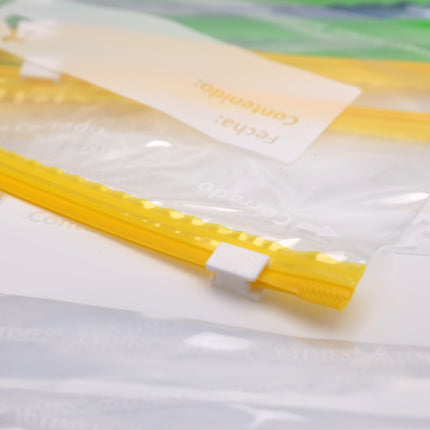 Bolsas con Cierre Deslizante y Área para Escribir Ideales para Almacenamiento, Organización y Conservación