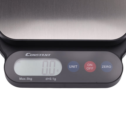 Báscula de Cocina Digital de Alta Precisión 0.1g a 5kg Ideal para Cocina, Repostería y Dietas