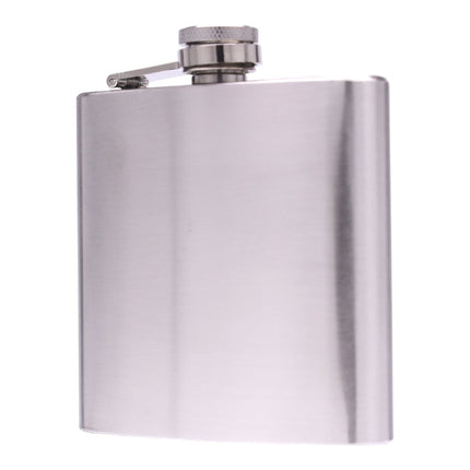 Petaca de Acero Inoxidable 180 ml Color Plateado