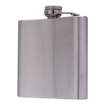 Petaca de Acero Inoxidable 180 ml Color Plateado