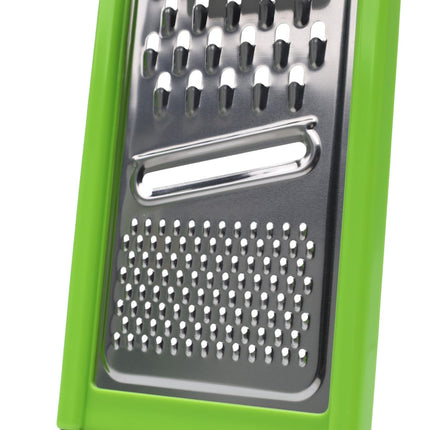 Rallador Multifuncional de Acero Inoxidable y ABS - Perfecto para Todo Tipo de Alimentos