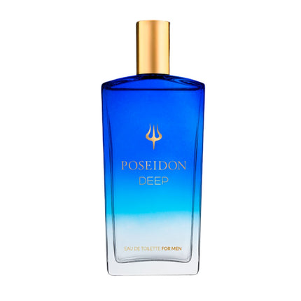 Poseidon Deep Eau de Toilette Hombre 150 ml, Perfume Masculino con Vaporizador Spray Natural, Colonia para Hombre con Estuche, Fragancia Fresca y Elegante