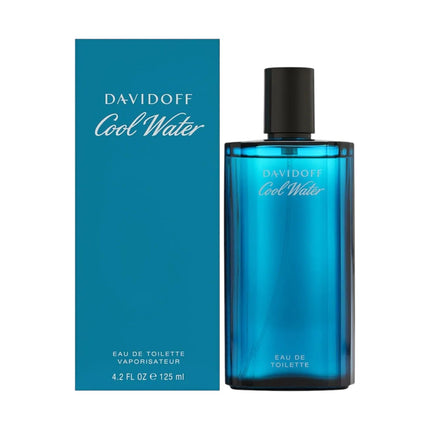Davidoff Cool Water Eau de Toilette Hombre Colonias para hombres Fresca, sencilla y muy refrescante 125 ml