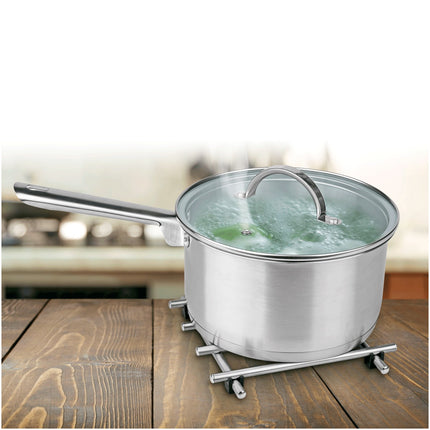 Professional stainless steel trivet kitchen trivet for hot pots or dishes, wood stove trivet, kitchen counter trivet 