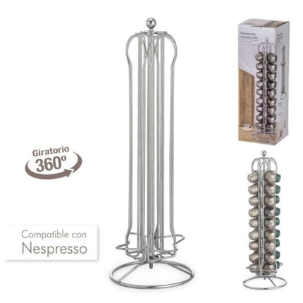 NESPRESSO 360 Rotating Capsule Dispenser with 36 capsule capacity 