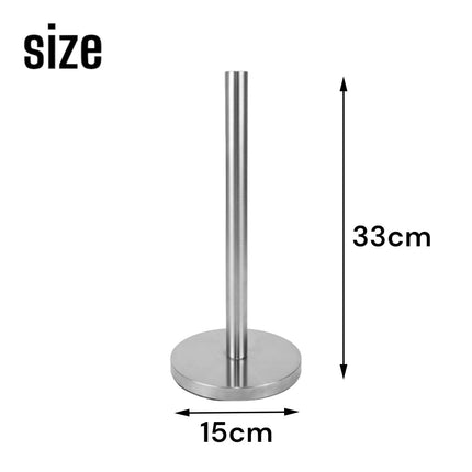 Kitchen Roll Holder Kitchen Paper Roll Holder Kitchen Paper Holder in Stainless Steel 33 cm designed in Spain