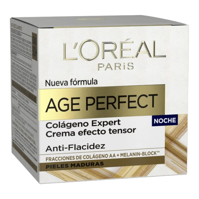 L'OREAL PARIS Dermo Expertise Age Perfect Crema de Noche antiflacidez Pieles Maduras 50 ml