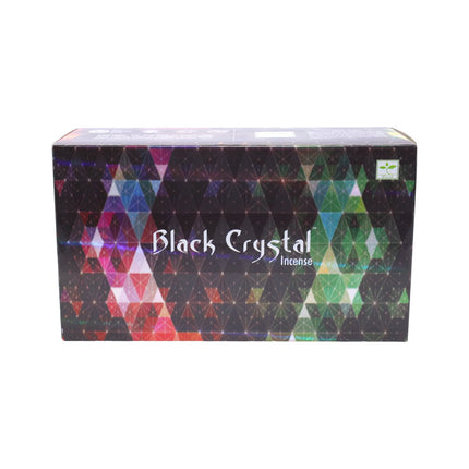 Satya Pack de 12 cajitas  15g de Incienso Black Crystal