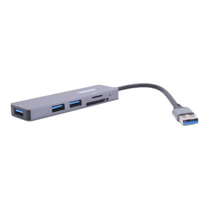 SODANY Hub USB 3.1/2.0 4 en 1 para transferencia de datos, leer y escribir tarjetas de memoria, lector de tarjetas de memoria