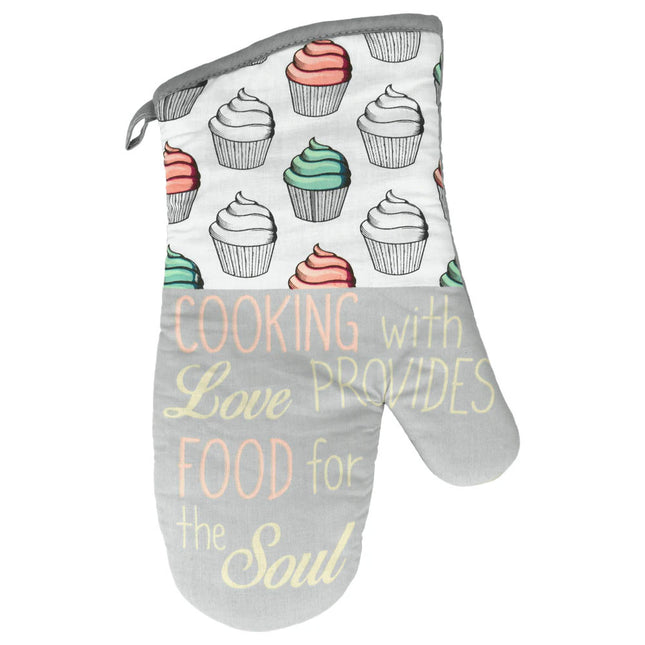METALTEX Kitchen Oven Cooking Glove 30 CM High Thermal Protection 
