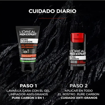 L'OREAL MEN EXPERT Men Expert Pure Carbon Ciudado Diario Anti-Granos 50 ml