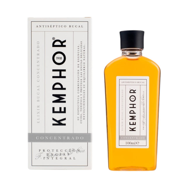 Kemphor Elixir Bucal Concentrado Cuidado Dental que Tonifica y Protege las Encías Delicadas Devolviéndoles su Equilibrio Natural 100 ml