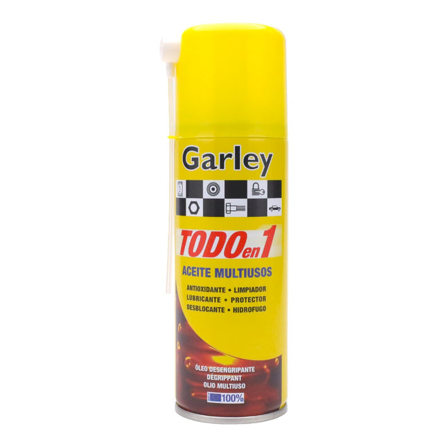 Garley Spray todo en 1 Aceite lubricante multiusos Antioxidante 200 ml