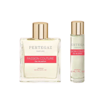 PERTEGAZ Passion Couture Gift Box Eau de Parfum 100 ml + Mini Spray 30 ml for Women 