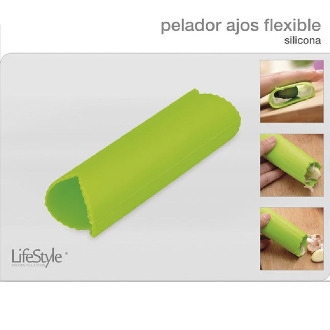 Flexible Silicone Garlic Peeler Peeling Tube Kitchen Tool 