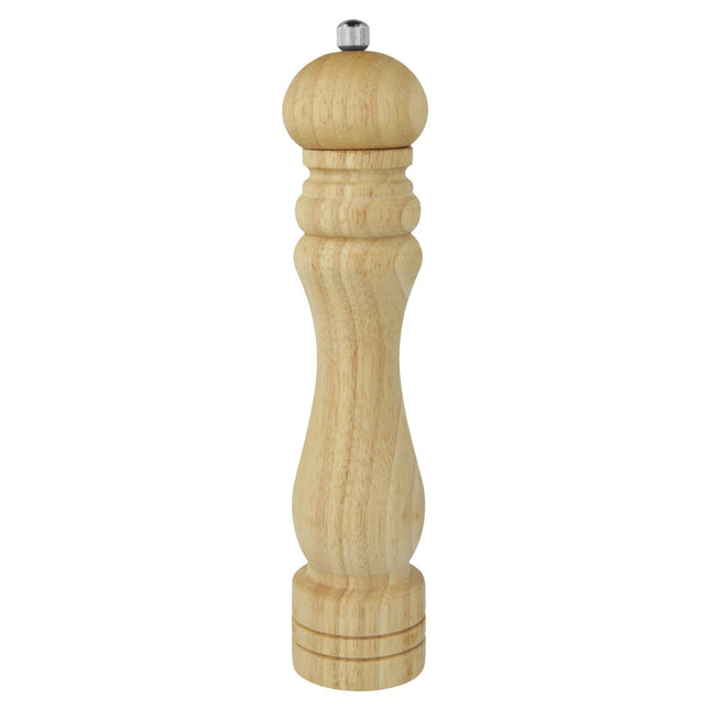 26cm Brown Wooden Salt and Pepper Grinder The perfect complement to season your meals with style 