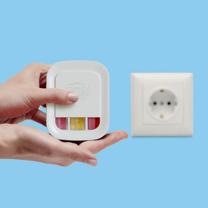 AMBIPUR 3VOLUTION Ambientador eléctrico Tatami Japonés 3 fragancias blister 1 recambio - El envase puede variar