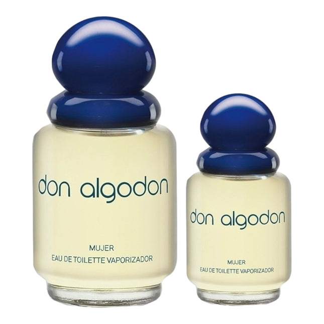 Don algodon Estuche con eau de toilette femenina natural spray 100 ml + eau de toilette femenina natural spray 30 ml