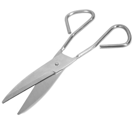 Professional Silver Stainless Steel Kitchen Scissors Ideal for Pizza, Fish, Meat, Vegetables and Multipurpose 