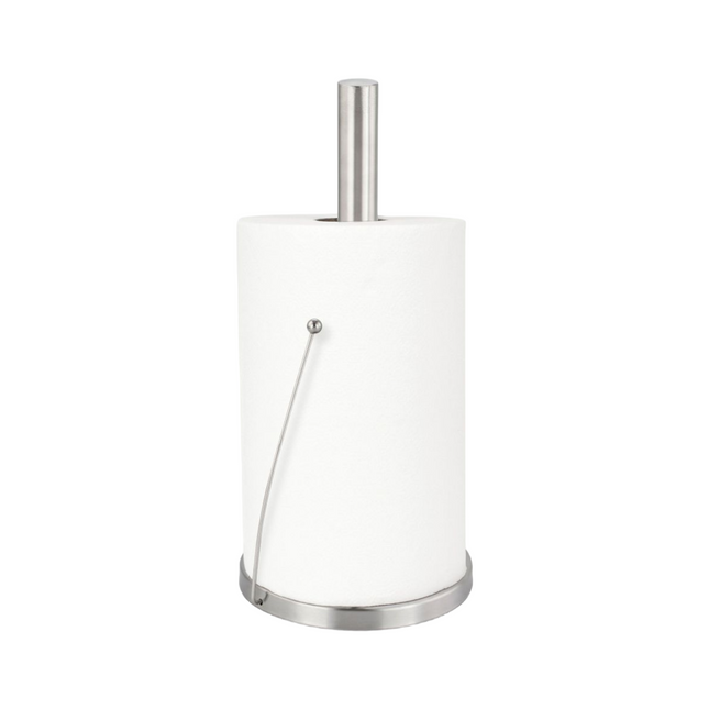 Portarrollos Cocina Porta Rollos de Papel Cocina Soporte Papel Cocina en Acero Inoxidable 33 cm diseñado en España