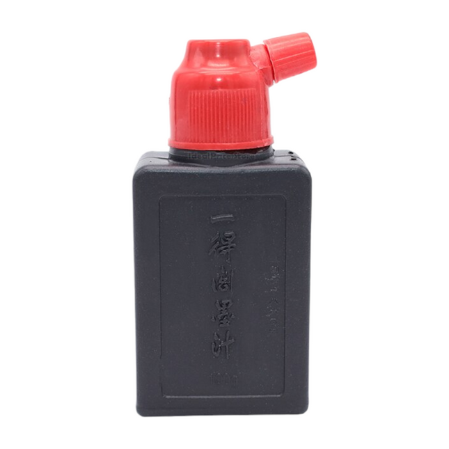 Tinta China Negra Botella de Tinta China 100g Tinta Líquida para Profesional Tradicional Caligrafía Pintura de Tinta China Líquido