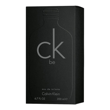Ck Be EDT Unisex 6.7 oz Unisex perfume spray format 200 ml 