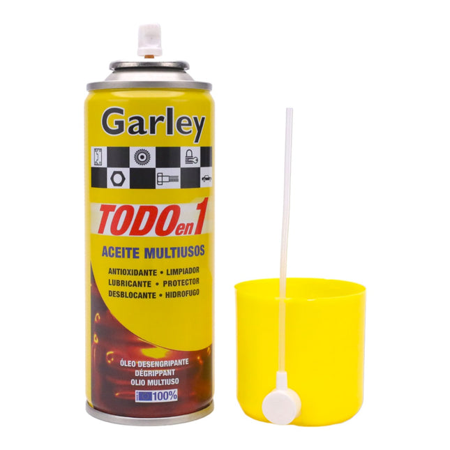 Garley Spray todo en 1 Aceite lubricante multiusos Antioxidante 200 ml