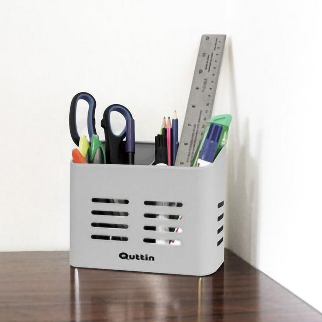 QUTTIN Escurridor Doble de Cubiertos Porta Utensilios De Cocina Portacubiertos De Cocina Soporte Cubiertos Cocina Se Utiliza para Organizar La Cocina Guardar Vajillas Utensilios De Cocina
