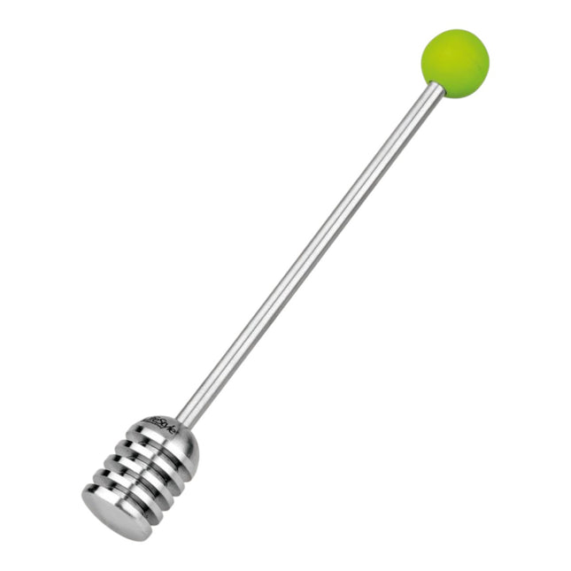 Cuchara para Miel de Acero Inoxidable, Dosificador de Miel con Mango Largo, Cuchara Mielera para Tarros, Té, Café, Repostería y Cocina