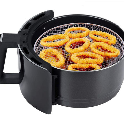 Rejilla Redonda Apilable para Freidora de Aire, 20 cm, Accesorio Metálico para Air Fryer, Soporte con Patas para Cocinar por Capas, Rejilla Redonda para Horno y Cocina