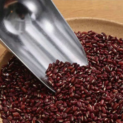 Pala Pequeña Dosificadora Metálica para Hielo y Alimentos, Cuchara Pala Multiusos para Cocina, Bar, Café, Cereales, Legumbres y Cubitos