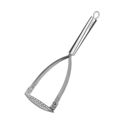 Machacador de patatas de acero inoxidable, diseño plegable