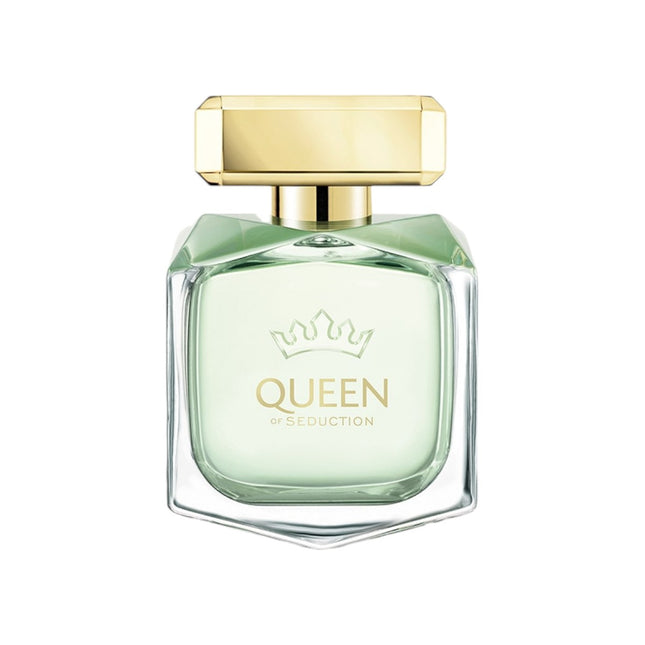 Antonio Banderas Queen of Seduction Eau de Toilette 50 ml – Perfume femenino floral-acuático, fresco y elegante, ideal para el día a día y como regalo especial