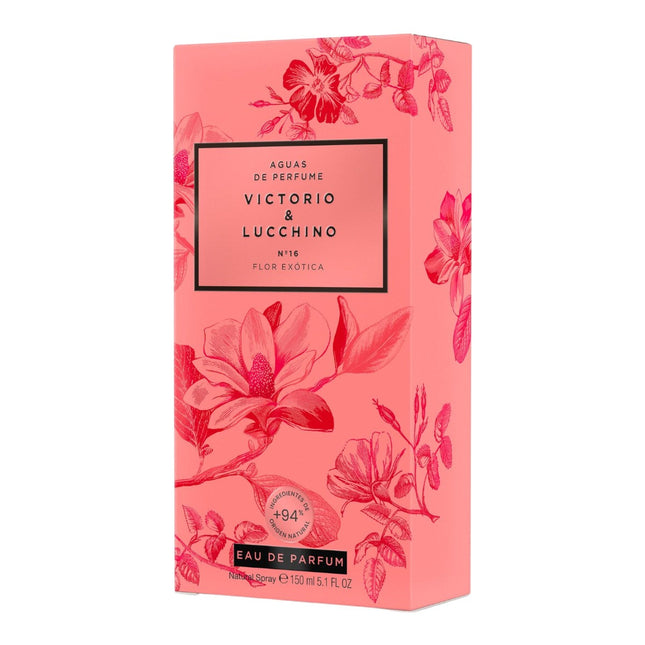 Victorio & Lucchino Aguas de Perfume Nº16 Flor Exótica – Eau de Parfum para Mujer, acorde floral-frutal, vaporizador 150 ml | Fragancia duradera ideal para regalo