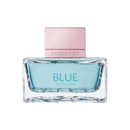 Antonio Banderas Blue Seduction Mujer EDT 50 ml – fragancia floral frutal acuática, fresca y luminosa para uso diario; un perfume femenino, joven y elegante