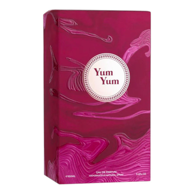 Armaf Delights Yum Yum Eau de Parfum 100 ml – Perfume femenino gourmand, dulce y cremoso, frasco coleccionable