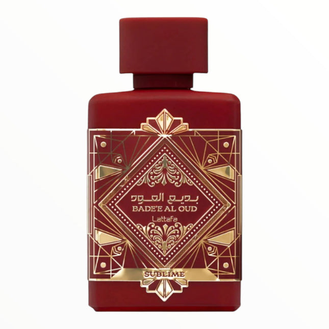 Lattafa Badee Al Oud Sublime Eau de Parfum 100 ml – Perfume Árabe Intenso con Oud y Notas Amaderadas – Fragancia Unisex de Larga Duración