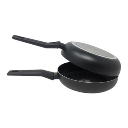 Sartén doble especial para tortillas y tortillas rellenas, antiadherente