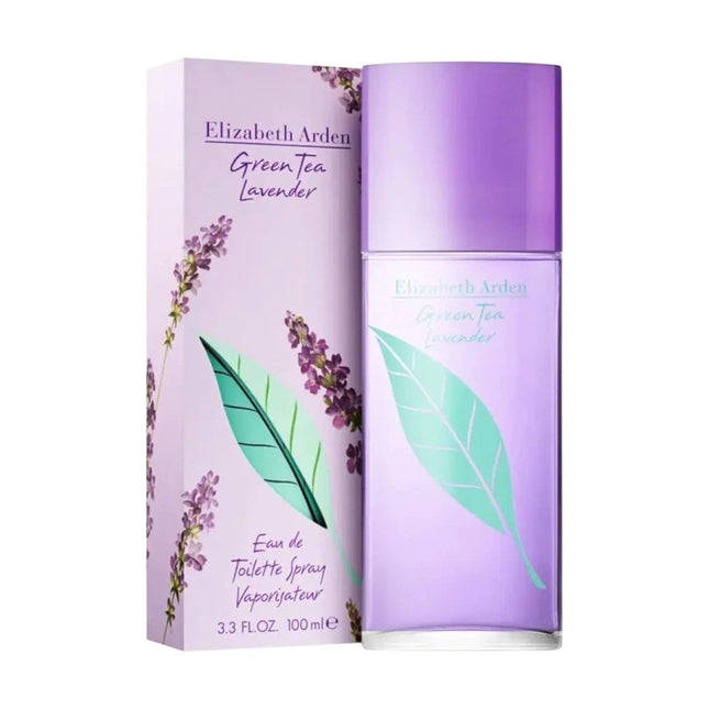 Elizabeth Arden Green Tea Lavender Eau de Toilette 100 ml – Perfume de Mujer | Lavanda & Té Verde | Aroma fresco, floral y relajante