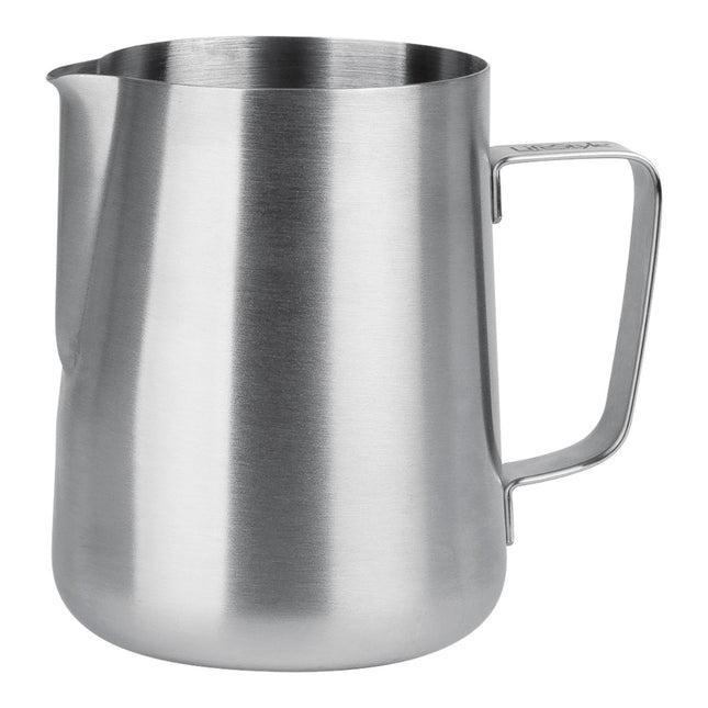 Jarra espumadora de leche de acero inoxidable para café y latte art 1L