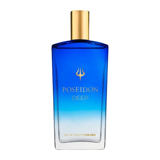 Poseidon Deep Eau de Toilette para Hombre 150 ml – Perfume Masculino Fresco y Marino – Fragancia Intensa y Refrescante para Uso Diario