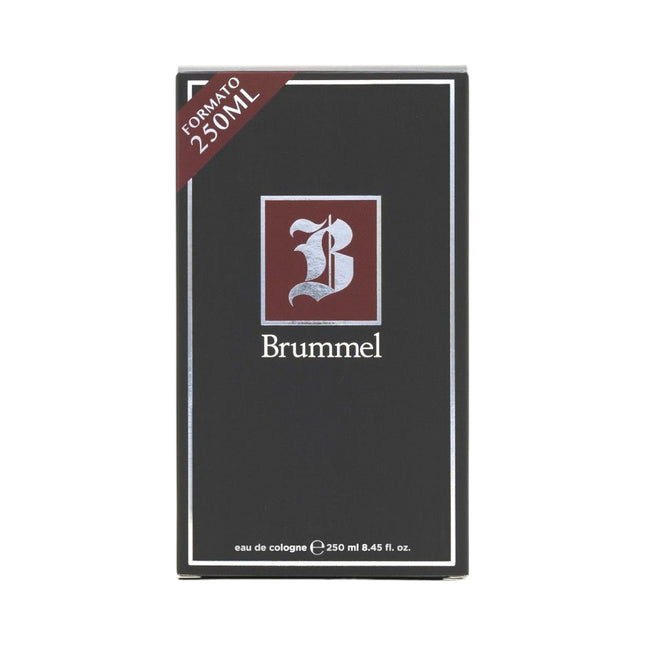 Brummel Eau de Cologne 250 ml | Colonia clásica masculina de Puig: frescura cítrica-aromática con fondo amaderado, ideal para uso diario