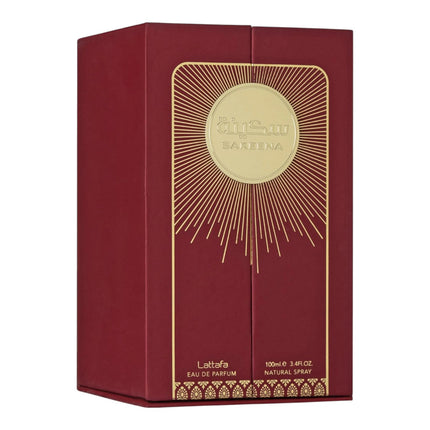 Lattafa Sakeena Eau de Parfum 100 ml – Perfume femenino oriental ambarado, dulce y elegante