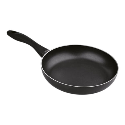 Sartén antiadherente para inducción, aluminio con fondo difusor apto para todo tipo de cocinas, mango ergonómico negro, interior antiadherente Ø26 cm de diámetro
