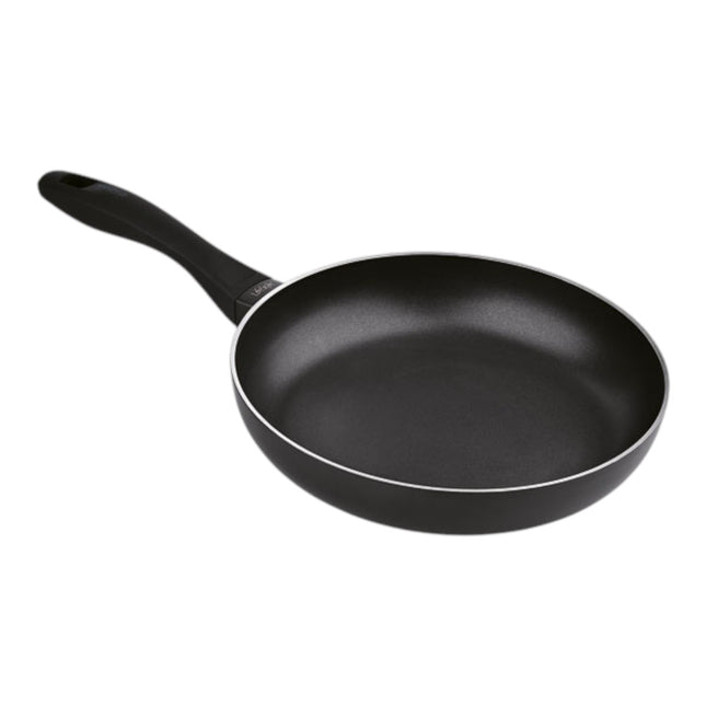 Sartén antiadherente para inducción, aluminio con fondo difusor apto para todo tipo de cocinas, mango ergonómico negro, interior antiadherente Ø26 cm de diámetro