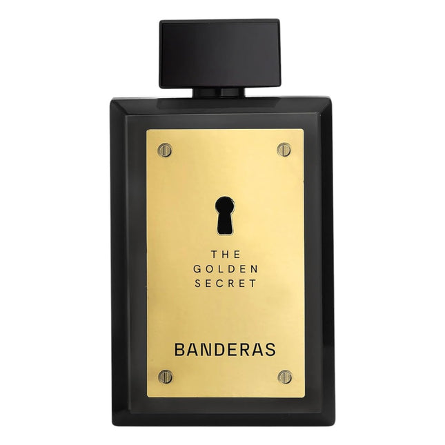 Banderas The Golden Secret Eau de Toilette Hombre 200 ml, Perfume Masculino con Vaporizador, Fragancia Elegante e Intensa