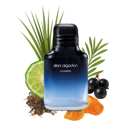 Don Algodón Hombre Eau de Parfum 100 ml, Perfume Masculino con Fragancia Fresca e Intensa, Vaporizador, Aroma Elegante para Uso Diario