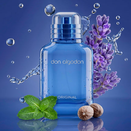 Don Algodón Hombre Original Eau de Toilette 30 ml, Perfume Masculino Fresco, Fragancia con Notas Aromáticas, Formato Compacto para Uso Diario